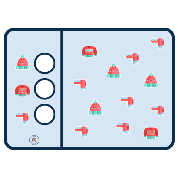 Tarjetas de conteo – Invierno