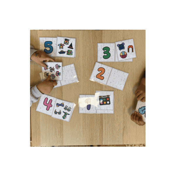 Tarjetas Conteo - Carnavales