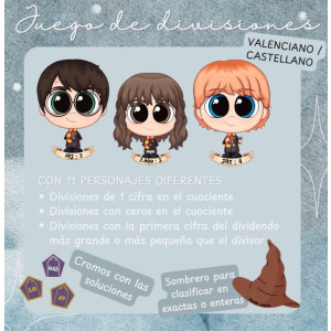 Joc per a treballar les divisions