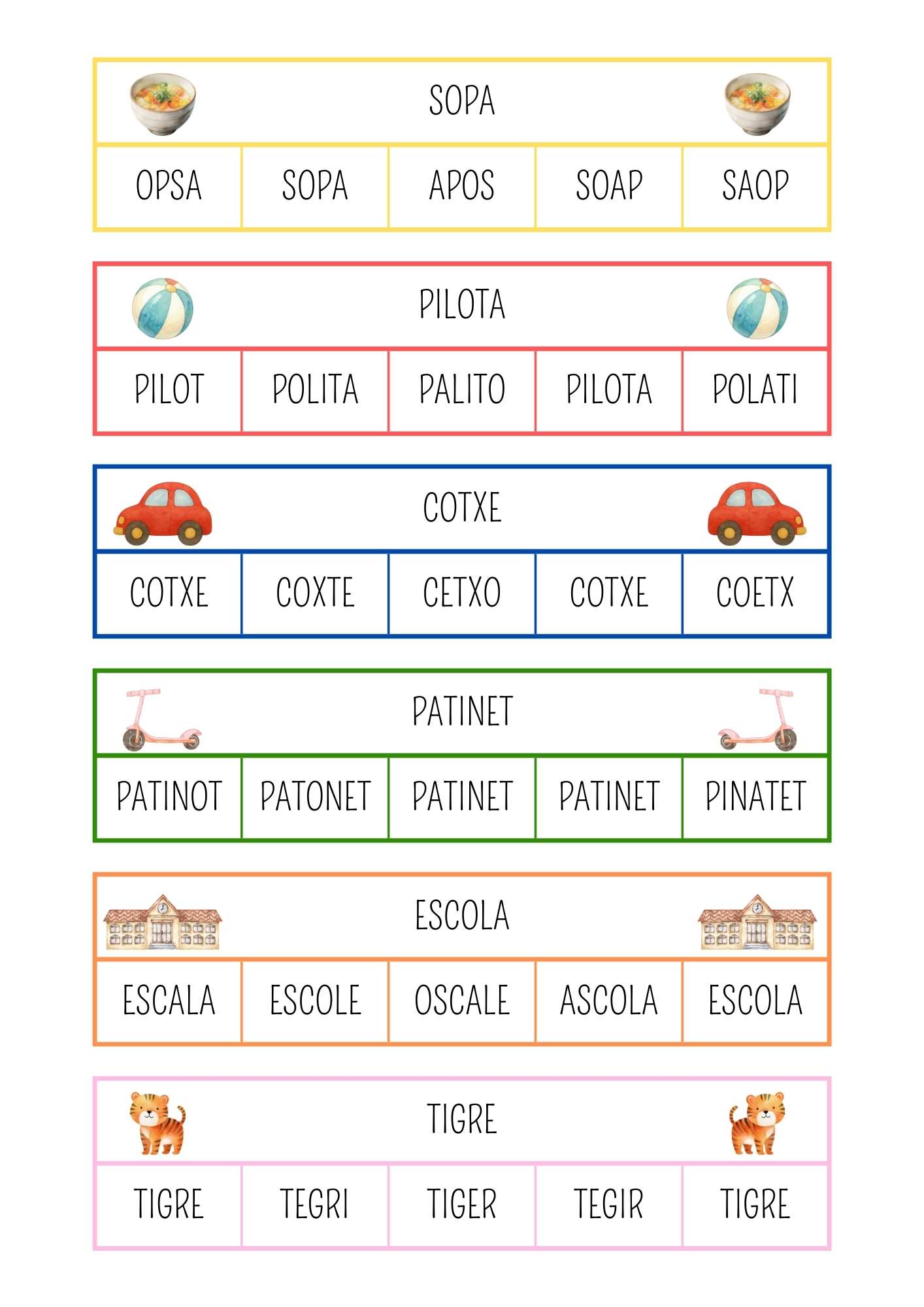 DISCRIMINACIÓ LÈXICA
