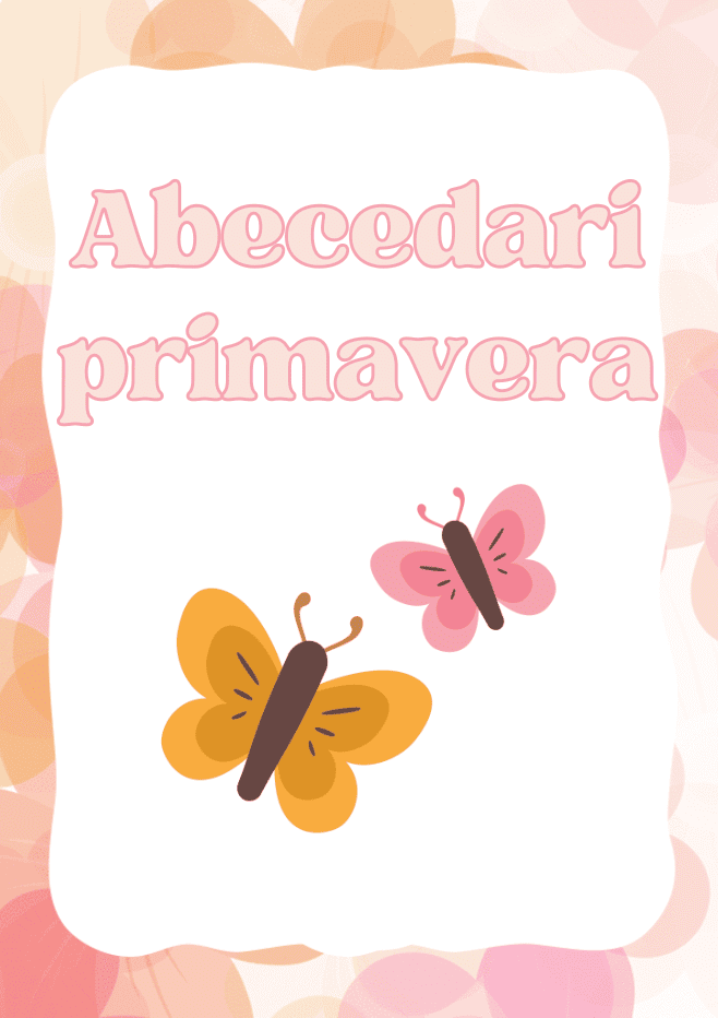 Vocabulari primavera
