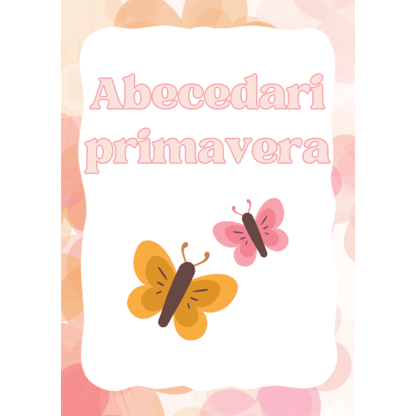 Vocabulari primavera