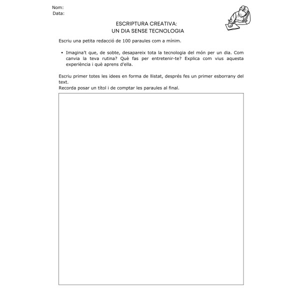 Escriptura creativa 5è de primària