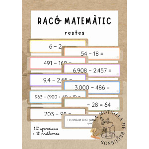 Racó matemàtic - 180 restes autocorrectives