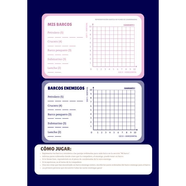 Hundir la flota coordenadas (CAT & CAST)