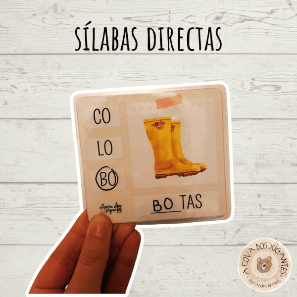Sílabas directas - Iniciación a la lectoescritura