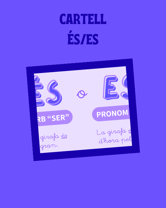 Cartell És/Es