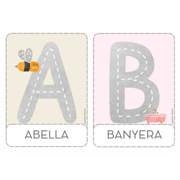 Tarjetes abecedari