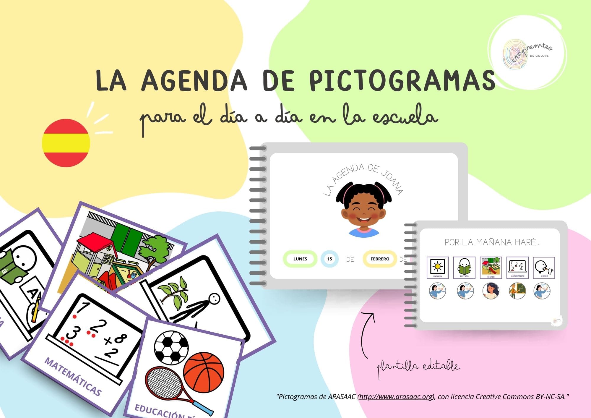 LA AGENDA DE PICTOGRAMAS: PARA EL DÍA A DÍA EN LA ESCUELA