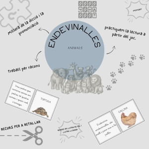 Memory d'endevinalles - ANIMALS