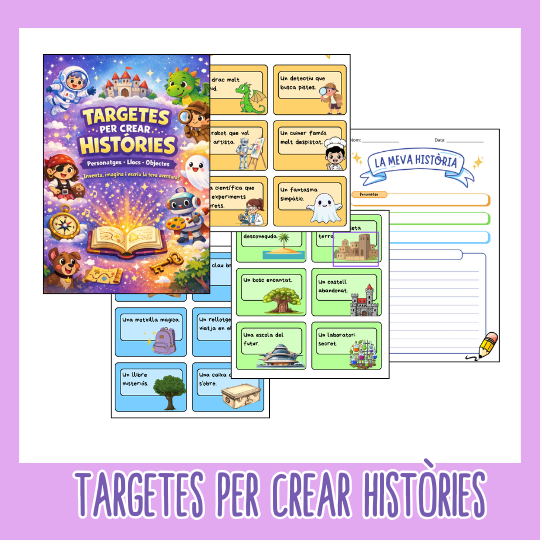 TARGETES PER CREAR HISTÒRIES