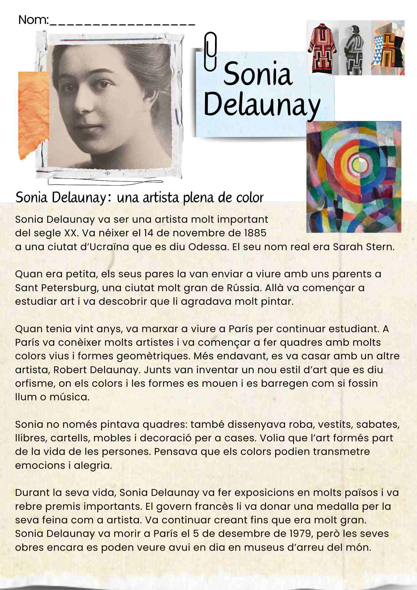 Comprensió lectora Sonia D