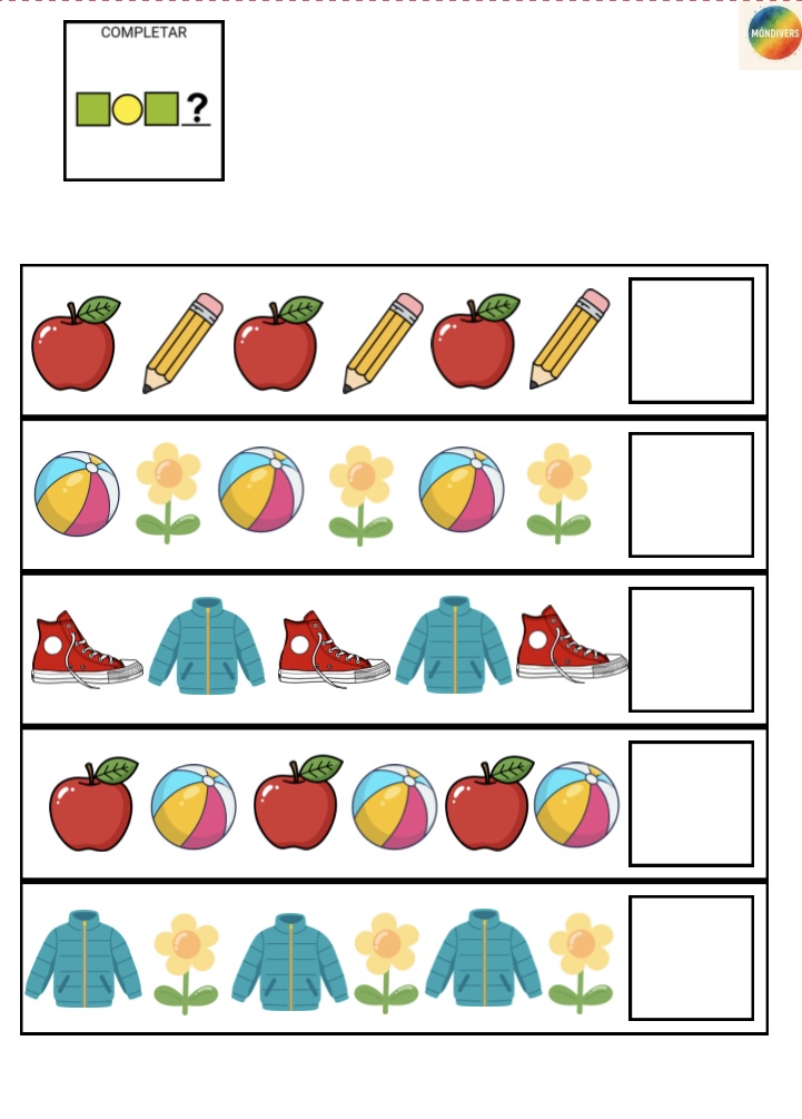 Carpeta TEACCH- Sèries