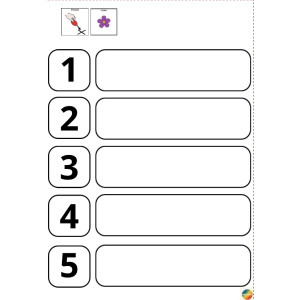 Carpetes TEACCH- Comptatge i numeració