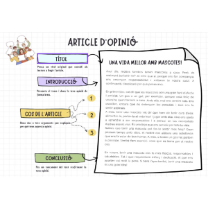 ARTICLE D'OPINIÓ. LES PARTS.