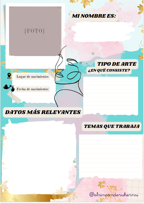 Ficha día arte CASTELLANO y VALENCIANO