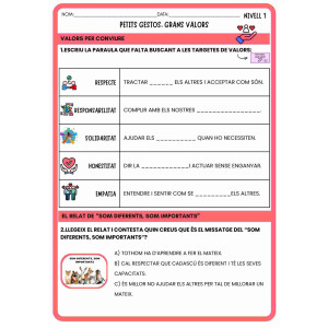 PETITS GESTOS, GRANS VALORS