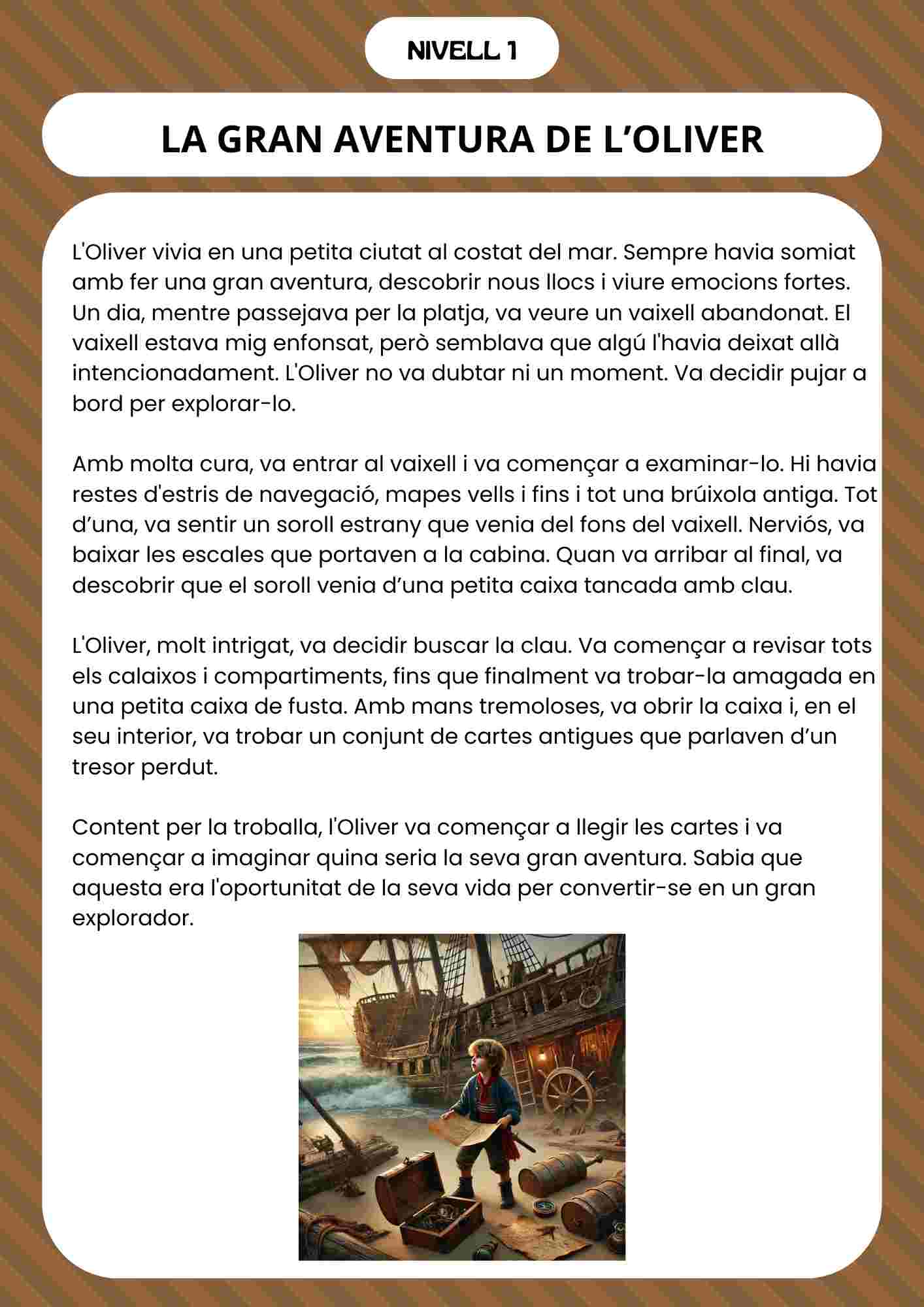 EXPLOREM LA LECTURA (comprensió lectora)