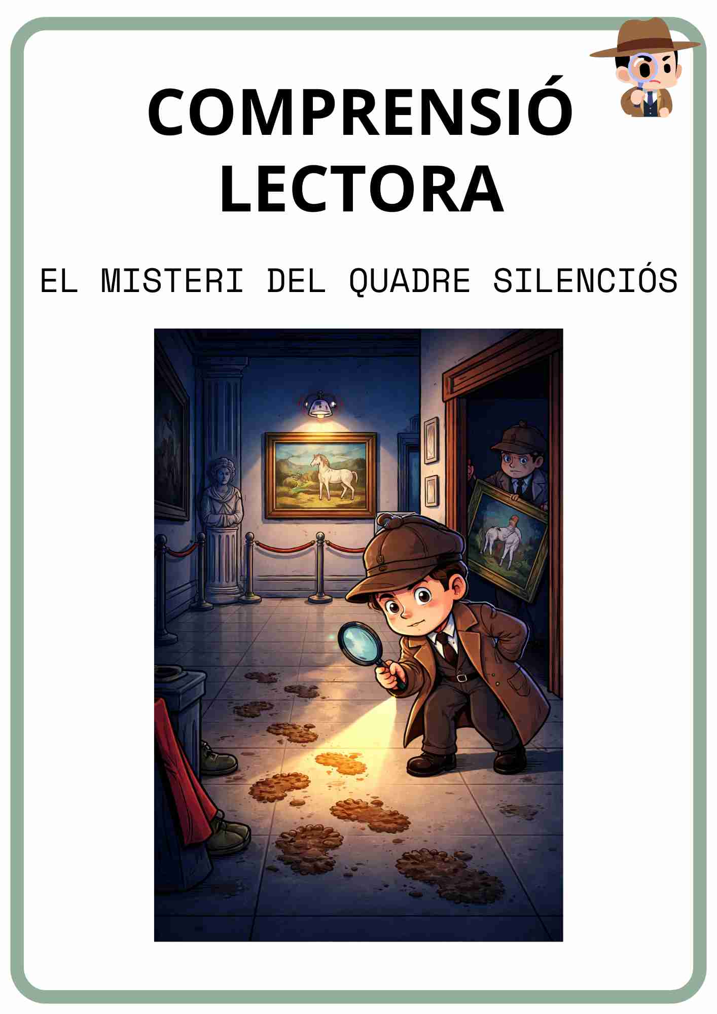 COMPENSIÓ LECTORA: El misteri del quadre silenciós