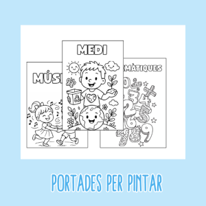 Portades àlbum per pintar