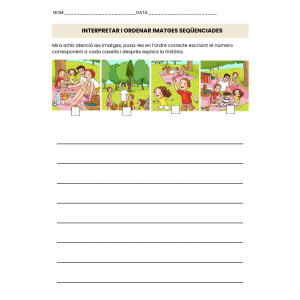 Interpretar i ordenar imatges seqüenciades