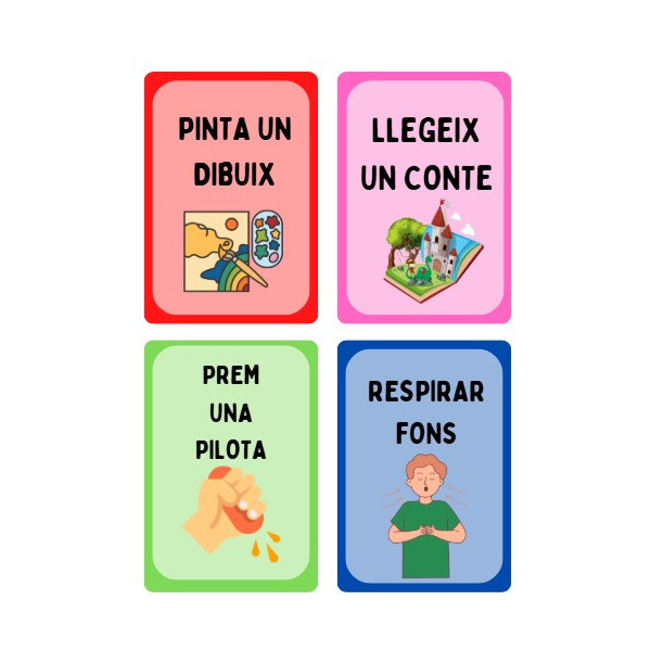 16 targetes amb estratègies per tornar a la calm