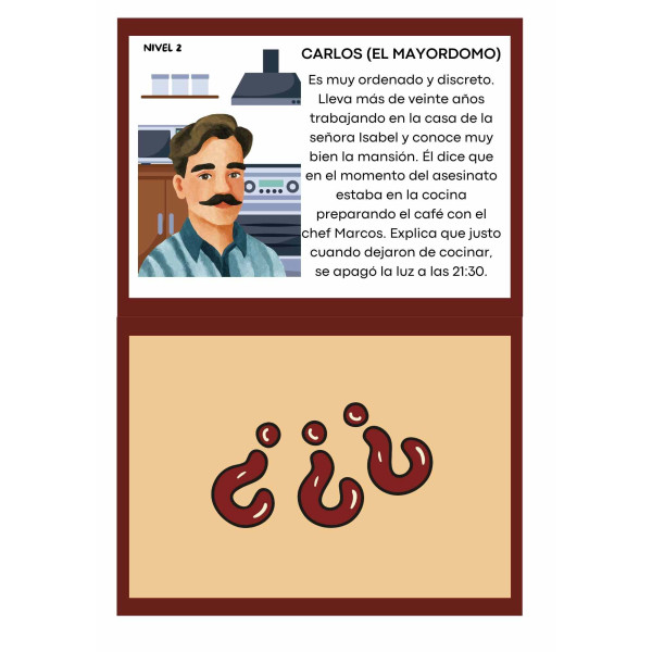 Comprensión lectora de misterio