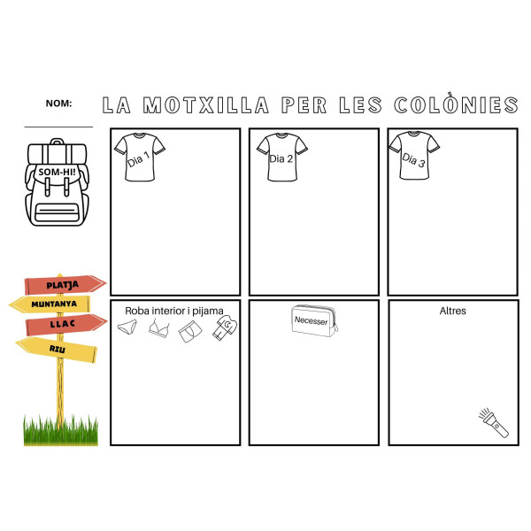 Preparació per a les colònies.