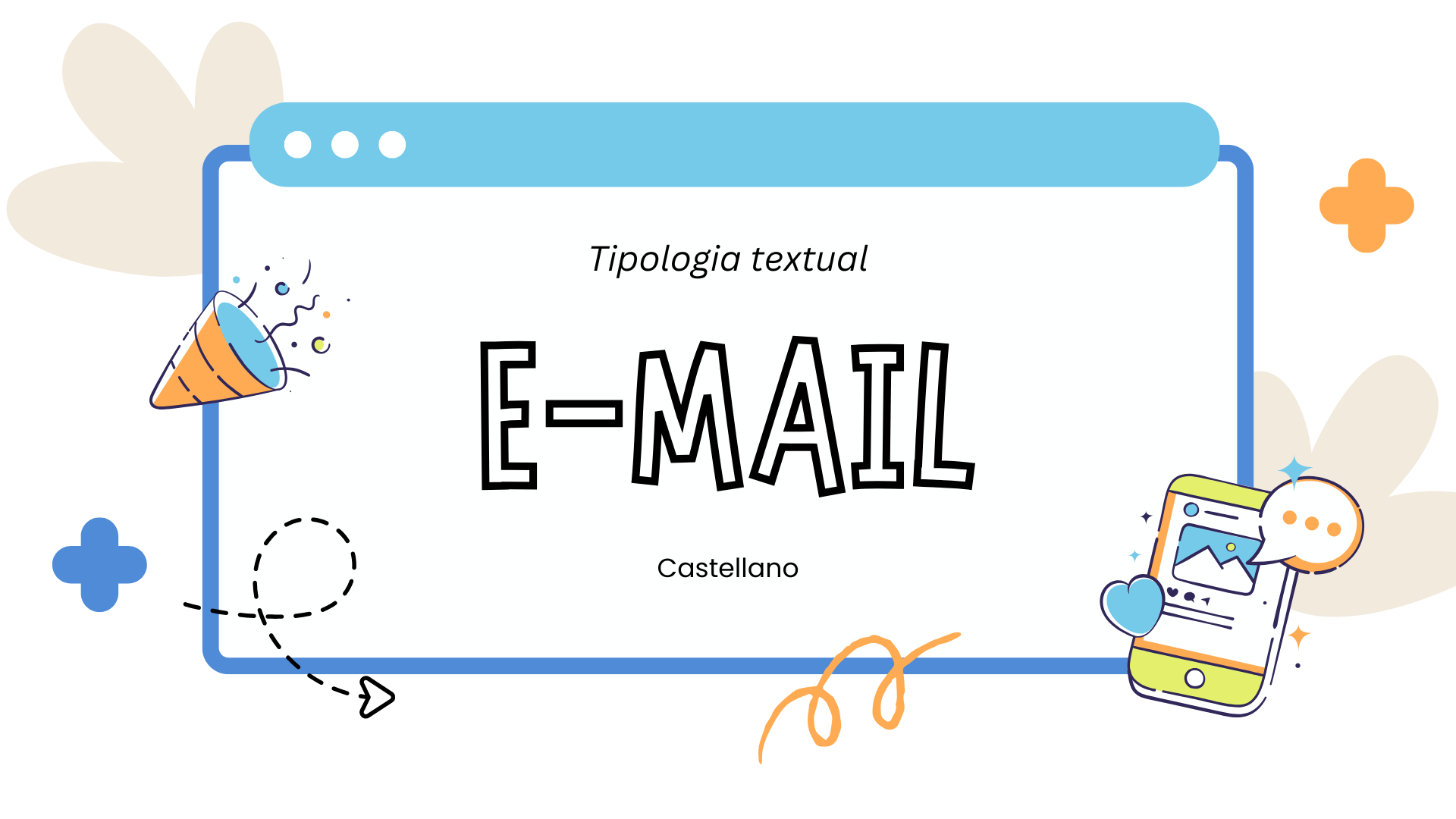 Tipologia textual: El e-mail