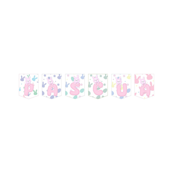 BANDERINES DECORATIVOS PASCUA