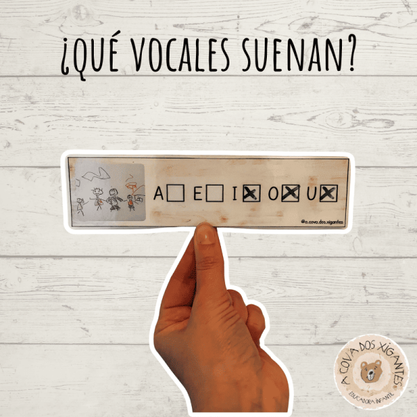 ¿Qué vocales suenan?