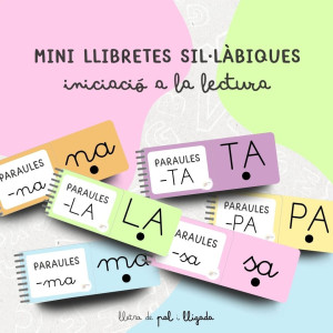 MINI LLIBRETES SIL·LÀBIQUES: INICIACIÓ A LA LECTURA