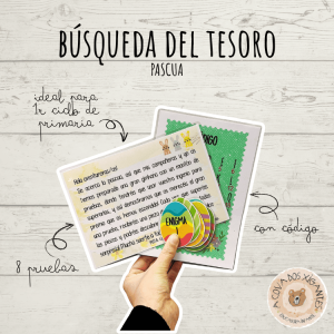 Búsqueda del tesoro - Pascua