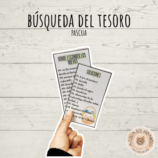 Búsqueda del tesoro - Pascua
