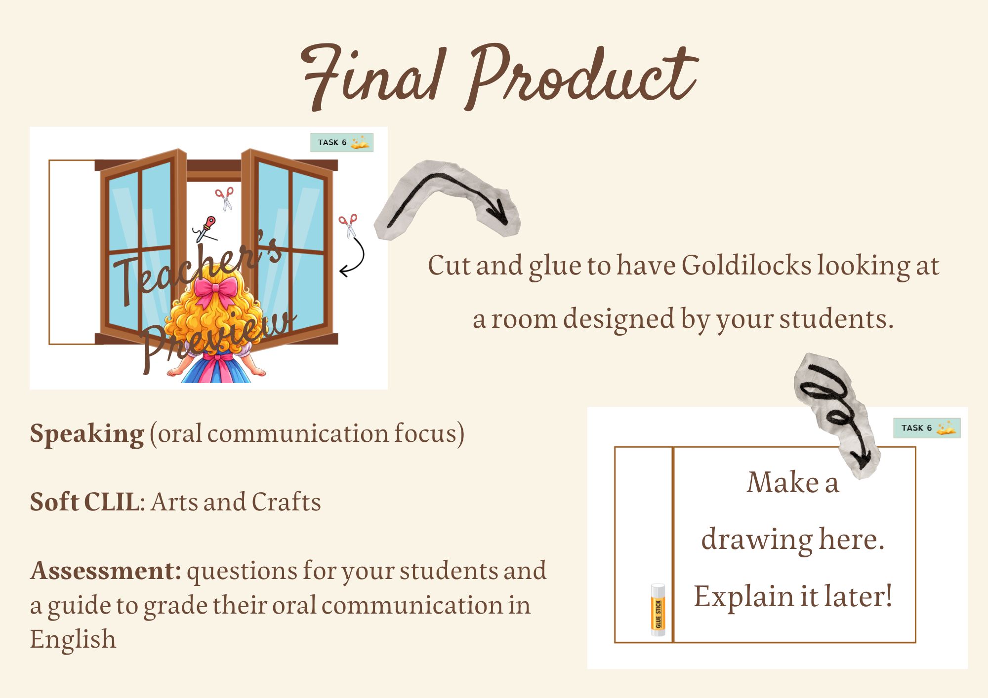 Profes Papel Tijera GOLDILOCKS MEGA PACK: Guided Project, Games ...