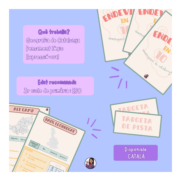 Endevina en 10 - Comarques de Catalunya