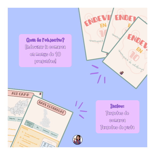 Endevina en 10 - Comarques de Catalunya
