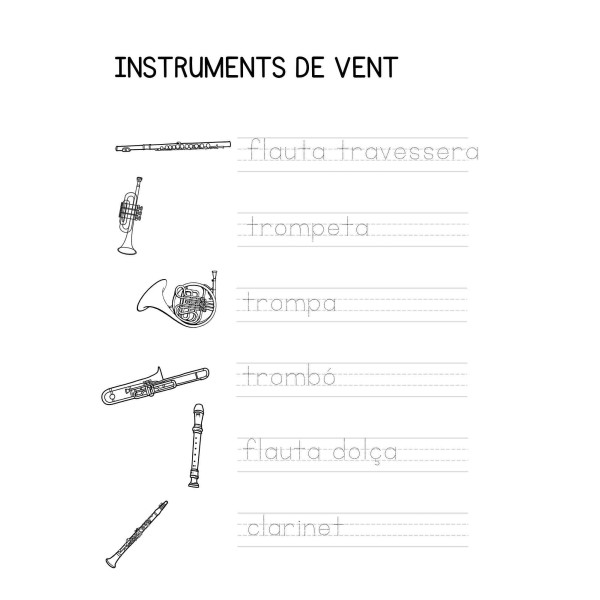 Famílies d'instruments