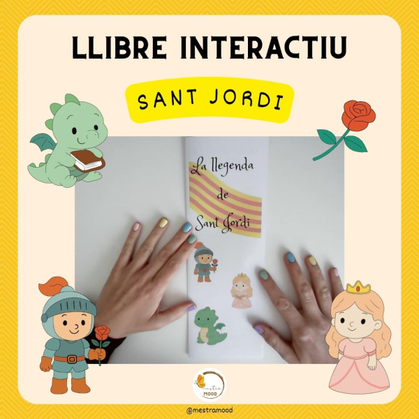 Llibre interactiu de Sant Jordi