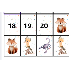 Guineu, escorpí i puput