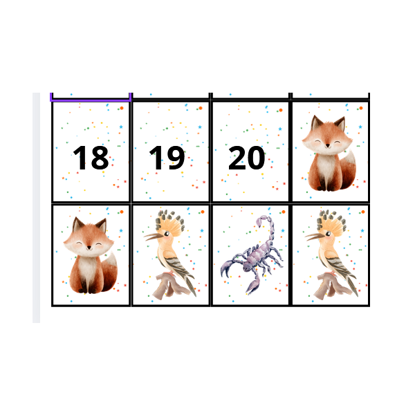 Guineu, escorpí i puput