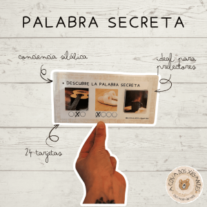 Palabra secreta - Conciencia silábica