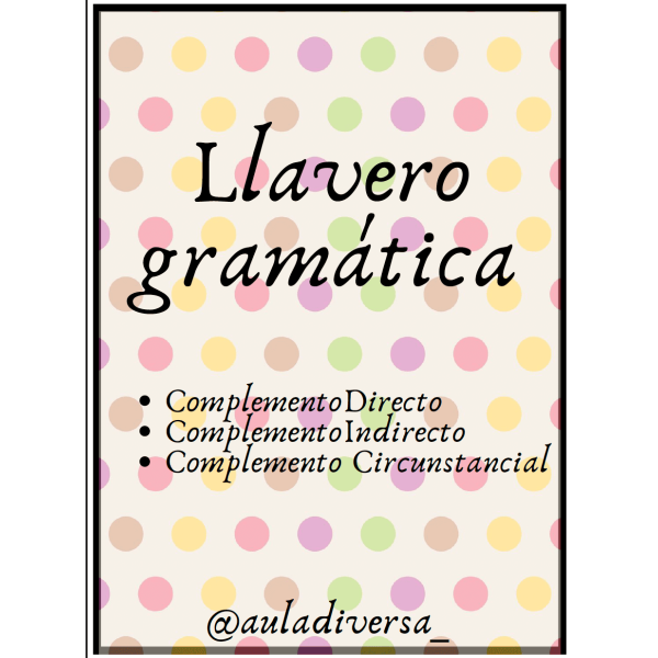 Llavero Gramatical
