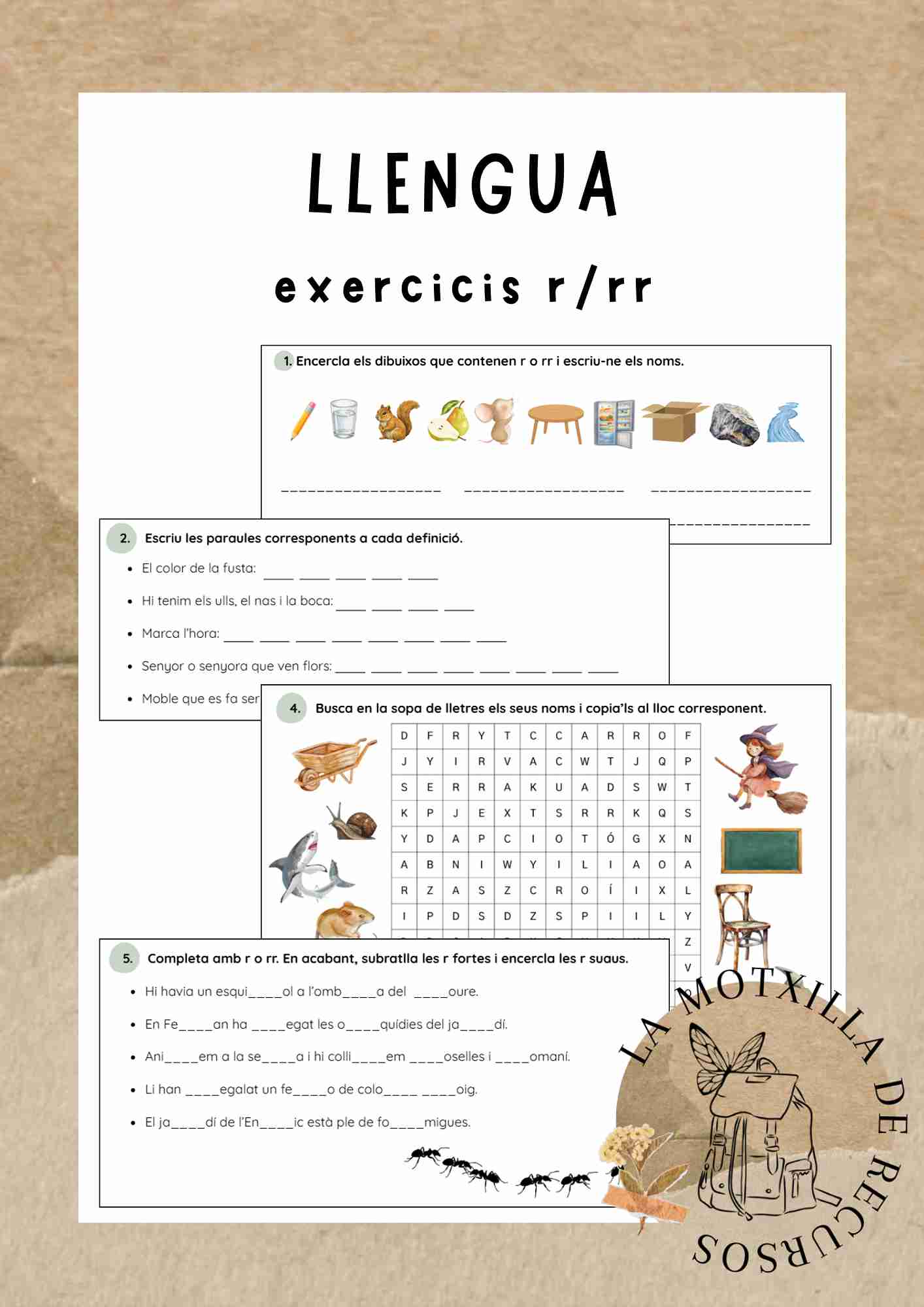 LLENGUA - Ortografia. R i RR