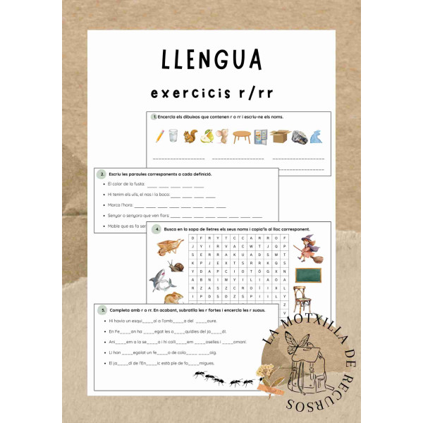 LLENGUA - Ortografia. R i RR