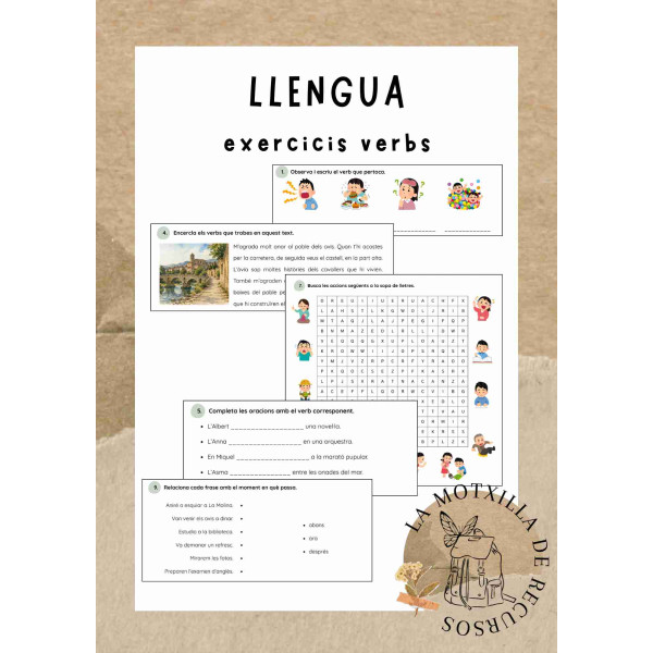 LLENGUA - els verbs
