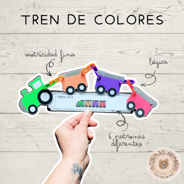 Tren de colores