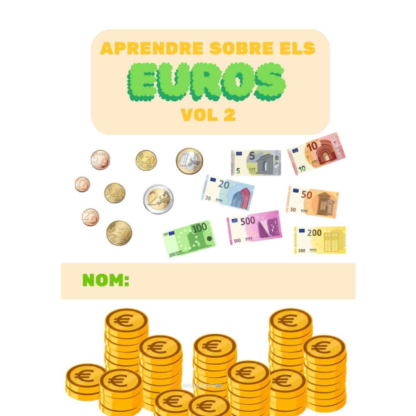 Aprenem sobre els euros 2: monedes i bitllets