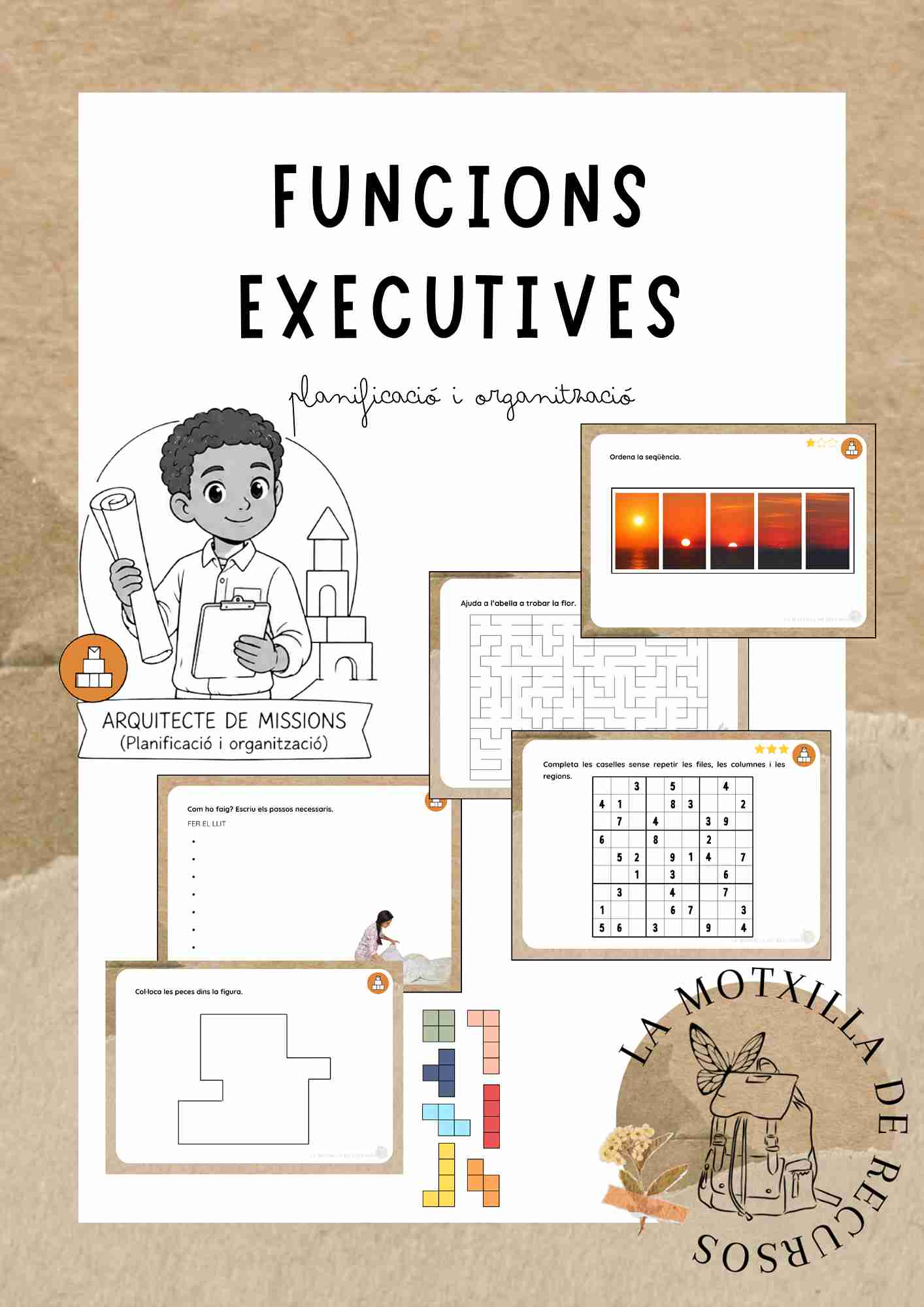FUNCIONS EXECUTIVES - Planificació i organització