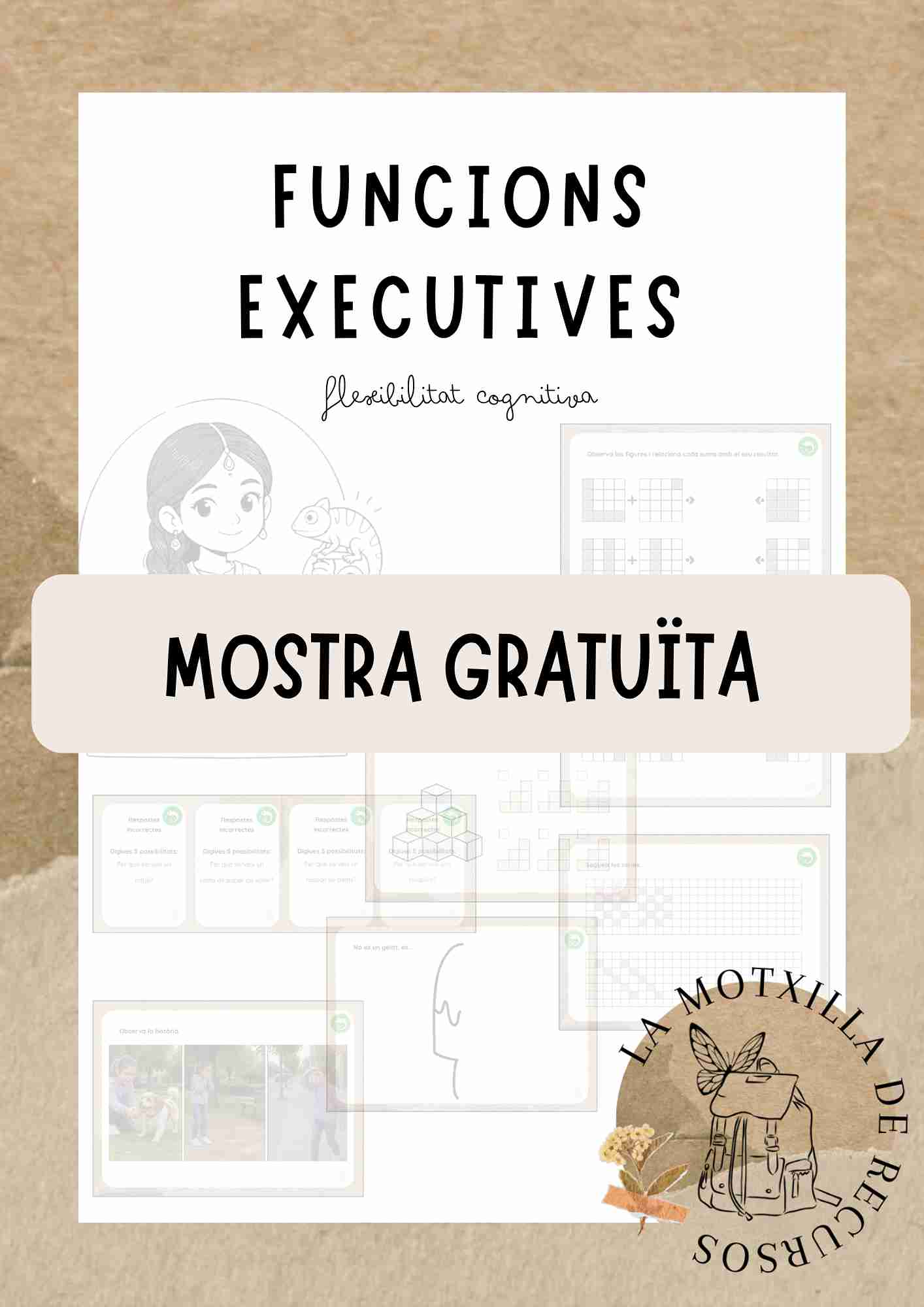FUNCIONS EXECUTIVES - MOSTRA. Flexibilitat cognitiva